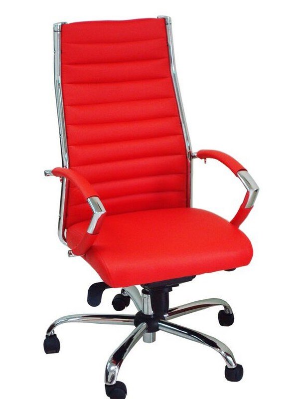 כסא אור גבוה אדום